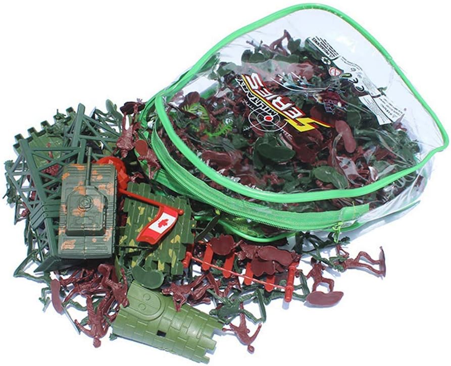 167 Pieces Kids Children Playing Toy Army Soldiers Action Figure Men Playset