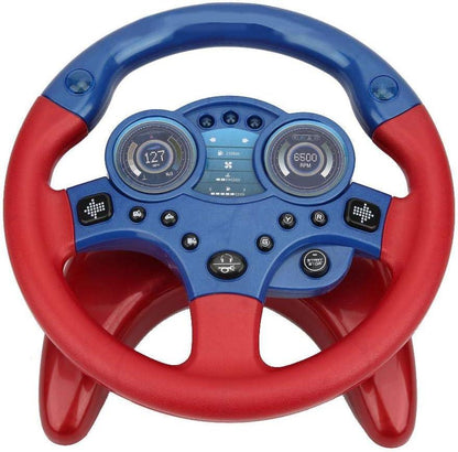 Car Steering Wheels Light Sound Effect Simulation