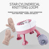 Knitting Machine 22 Needles, Knit Loom Machine Smart Manual Rotating Kit, for Adults Kids Knitting DIY Toy Socks Hats Scarves