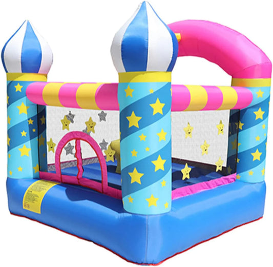 Castle Inflatable Jumping Bed Trampoline With Garden Park Swimming Pool