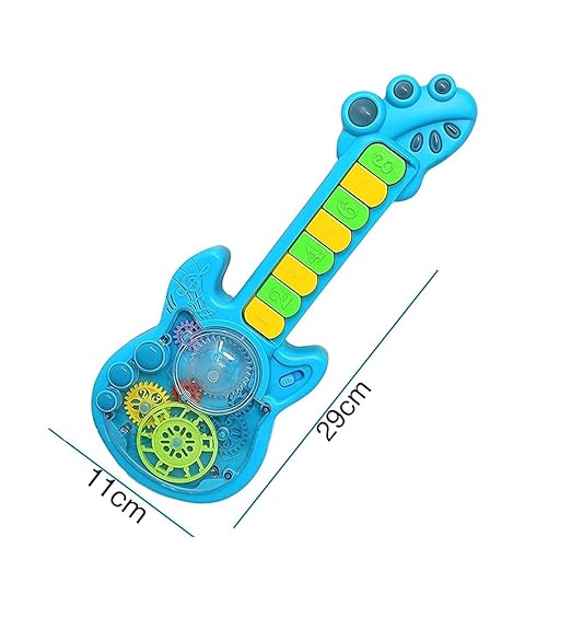 Musical Gear Guitar with Lights & Sound