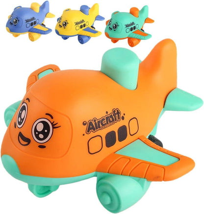 4pcs Interactive Airplane Shape Car
