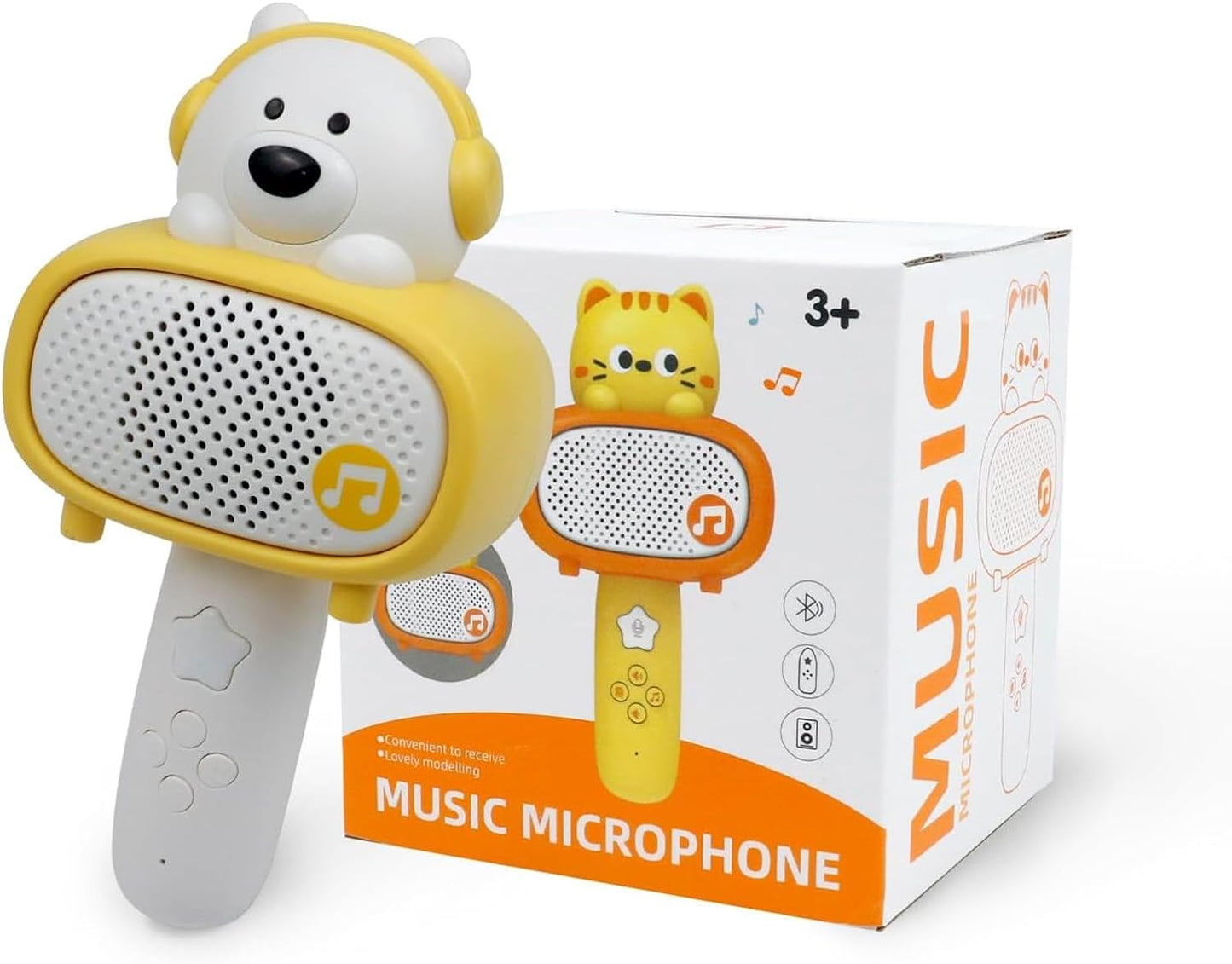 Microphone Bluetooth Speakers Wireless Karaoke Machine Kids Toys