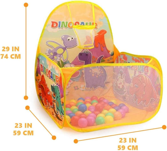 Ball Pit Basketball Hoop Play Tent for Kids and Toddlers