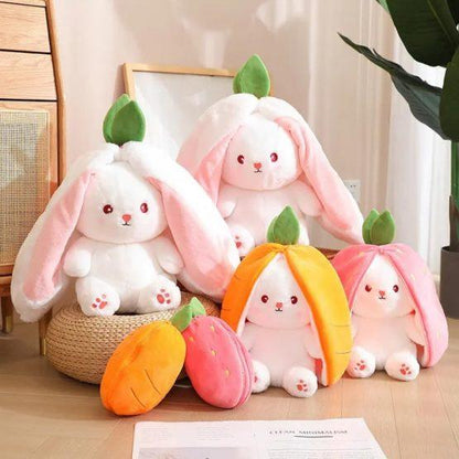 Winkycoo cutest Strawberry Pouch Rabbit Pink