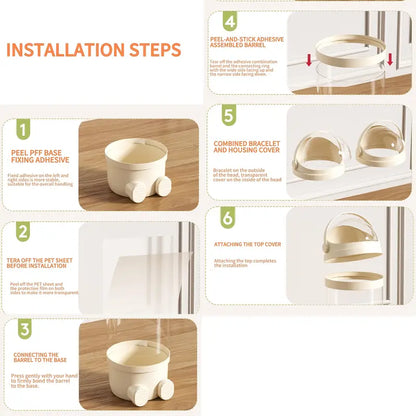 3-Tier Modern Stackable Plastic Storage Box (Pre-Order)