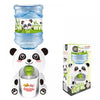 Mini Panda Water Dispenser Baby Toy Drinking Water Hand Press Water Bottle Pump Cooler Lifelike Cute Children Props Home