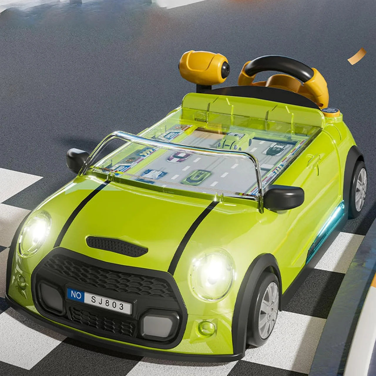 Simulation Adventure Driving Race Car