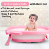LET'S PLAY Foldable Baby Bath Tub for 0 to 3 Years Kids