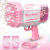 69 Holes Bubble Machine Gun with Lights and Bubble Solution