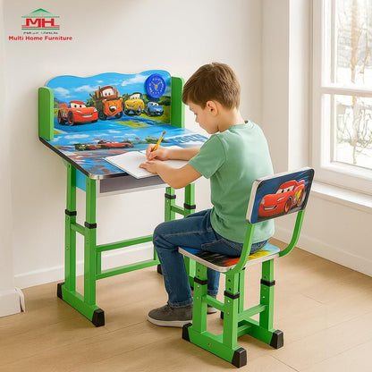 Adjustable Kids Study Desk and Chair Set