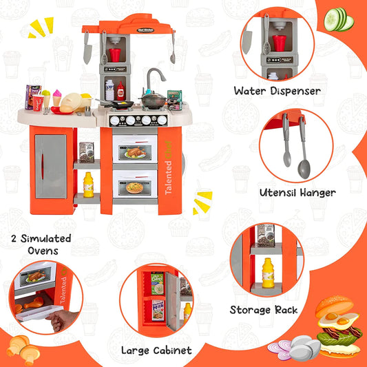 67 Pieces Play Kitchen Set