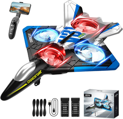 4DRC V31 RC Plane with Camera, Foam Remote Control Airplanes Drones for Kids