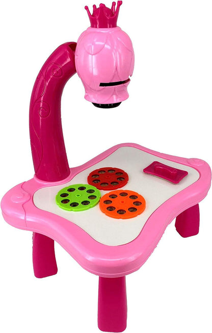 Educational Projector Painting Pink Color