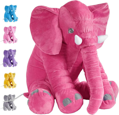 Elephant Stuffed Animal Plush,23.6in Cute Soft Giant Hugging Elephant Plushies Pillow