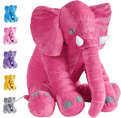 Elephant Stuffed Animal Plush,23.6in Cute Soft Giant Hugging Elephant Plushies Pillow