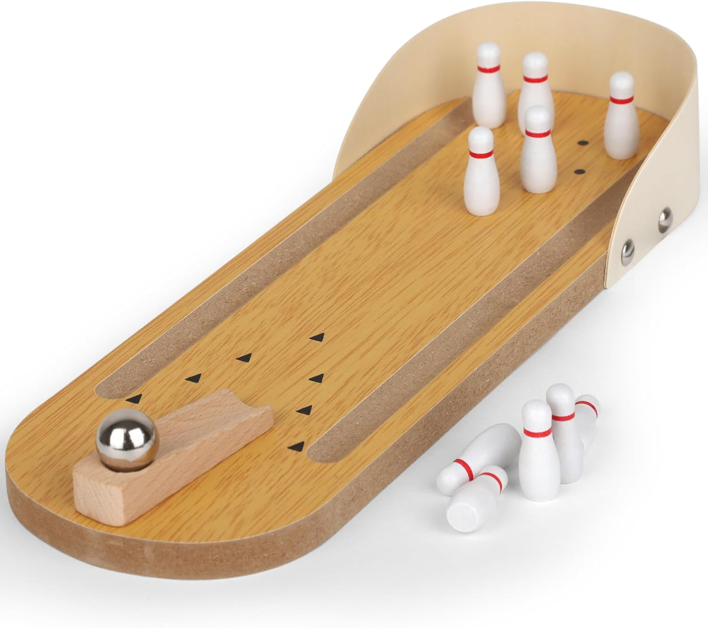 Wooden Mini Bowling Game Toy