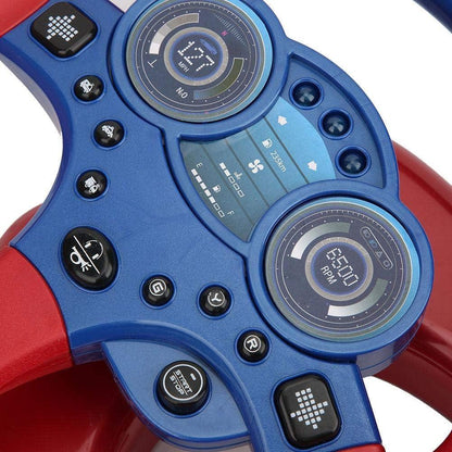 Car Steering Wheels Light Sound Effect Simulation