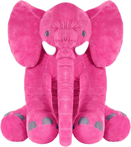 Elephant Stuffed Animal Plush,23.6in Cute Soft Giant Hugging Elephant Plushies Pillow