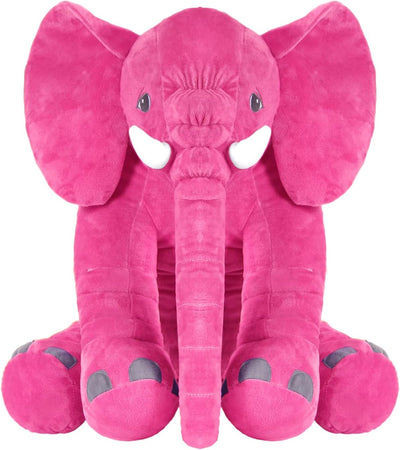 Elephant Stuffed Animal Plush,23.6in Cute Soft Giant Hugging Elephant Plushies Pillow