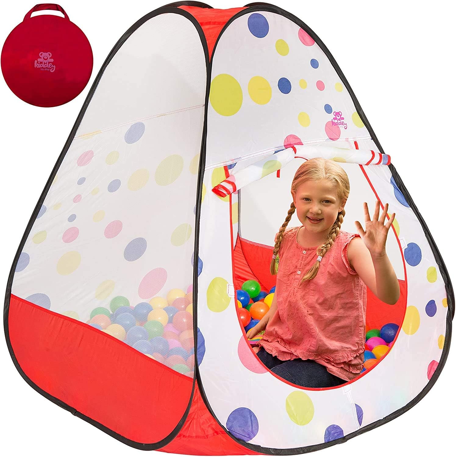 Dot Pop up Tent House with 100 balls