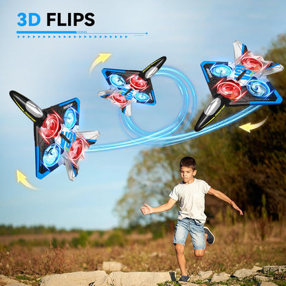 4DRC V31 RC Plane with Camera, Foam Remote Control Airplanes Drones for Kids