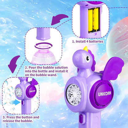 Dinosaur Bubble Machine for Kids