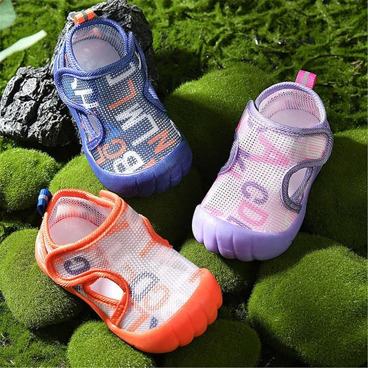 Generic Toddler Cute Water Shoes Baby Boys Girls Qucik Dry Sport Beach Sandals Non-Slip Barefoot Aqu𝐚 Socks Swim Shoes