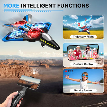 4DRC V31 RC Plane with Camera, Foam Remote Control Airplanes Drones for Kids