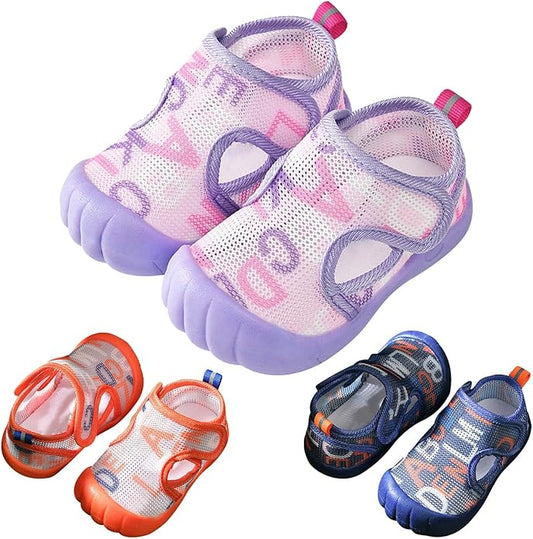 Generic Toddler Cute Water Shoes Baby Boys Girls Qucik Dry Sport Beach Sandals Non-Slip Barefoot Aqu𝐚 Socks Swim Shoes