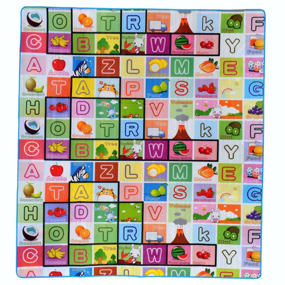 Ole Baby 100% Waterproof Double Side Premium Educational Thick playmat and Crawling mat, Bedding, Crawling Activity mat