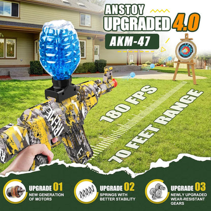 Automatic AKM-47 Gel Blaster Gun Toys