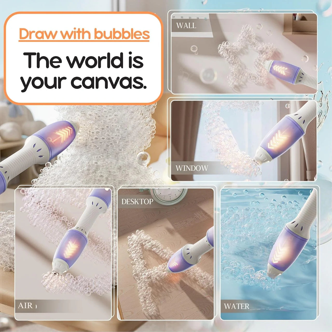 Automatic Magical Bubble Pen