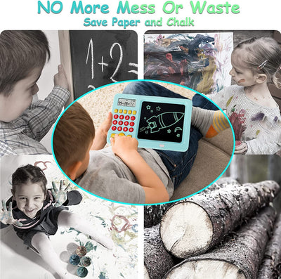 Math Games for Kids Toys 5-10 Year Old Boy, Talking Math Manipulatives Educational Machine 13 Modes Addition and Subtraction Games
