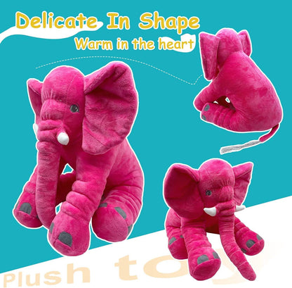 Elephant Stuffed Animal Plush,23.6in Cute Soft Giant Hugging Elephant Plushies Pillow