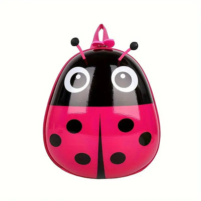 Adorable Ladybug Eggshell Backpack for Youngsters (Pre-Order)