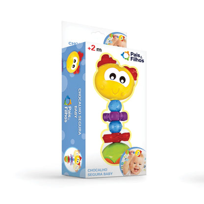 Baby Bell Rattle Toy with Bright Colors and High Quality Soft Sound
