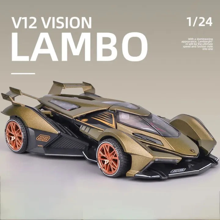 1:24 Diecast Lamborghini V12 GT Model Car