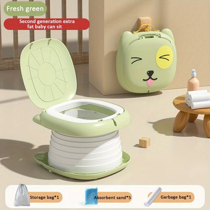Child Kids Travel Toilet Foldable Emergency Potty Training Seat