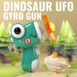 Dinosaur UFO Gyro Flying Disc Helicopter Toy