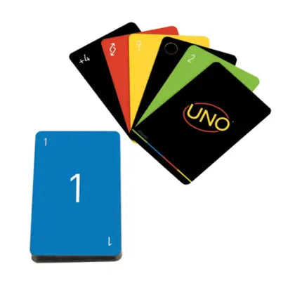 Black Special Edition UNO Card Family Game