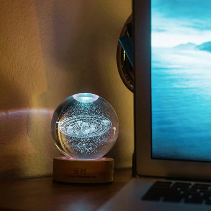 3D Luminous Crystal Lamp Ball