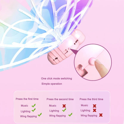 Electric Butterfly Wings: Musical, Glowing Fun for Kids