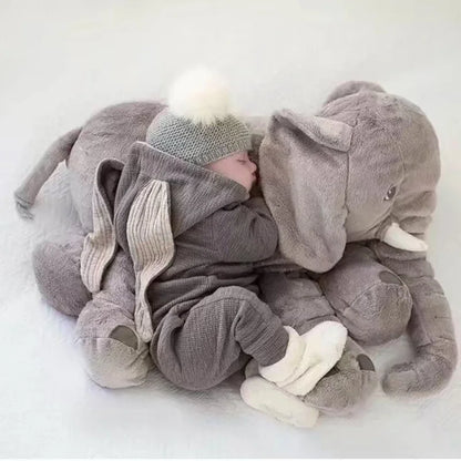 Elephant Stuffed Animal Plush,23.6in Cute Soft Giant Hugging Elephant Plushies Pillow