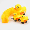 Yellow Duck Electric Rail Toy For Kids