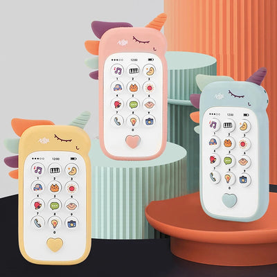 Baby Phone Toy Telephone Music Sound Machine For For Kids Infant Early Educational Mobile Phone Toys Gift
