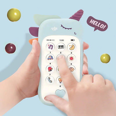 Baby Phone Toy Telephone Music Sound Machine For For Kids Infant Early Educational Mobile Phone Toys Gift