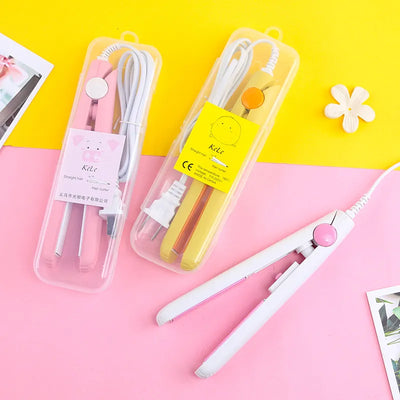 Mini Hair Straightener Power Girl 2 in 1 Hair Curler Straightening Tools