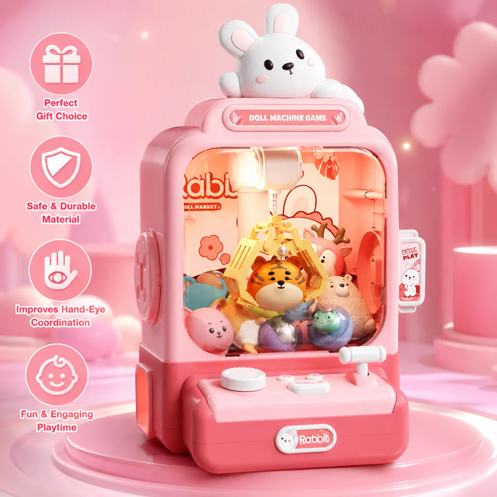 Electronic Mini Arcade Claw Machine for Kids