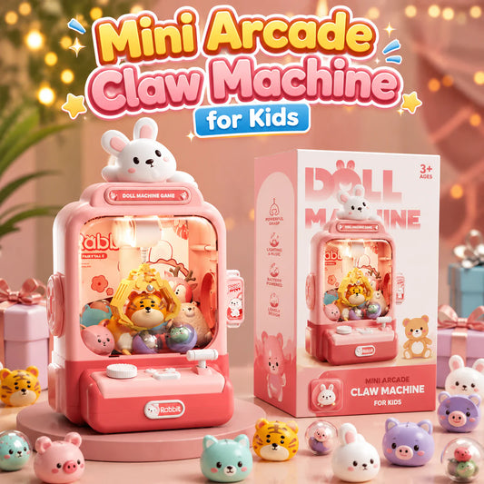 Electronic Mini Arcade Claw Machine for Kids